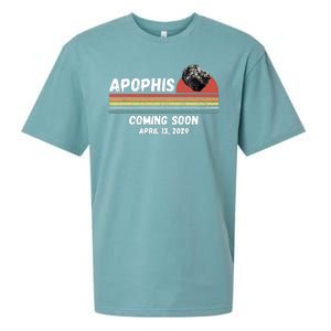 Apophis 2029 Asteroid 99942 Apophis April 13 2029 Comet Meteor Funny Space Humor Sueded Cloud Jersey T-Shirt