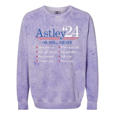 Astley 2024 Colorblast Crewneck Sweatshirt