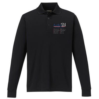 Astley 2024 Performance Long Sleeve Polo