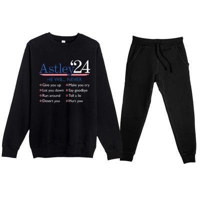 Astley 2024 Premium Crewneck Sweatsuit Set