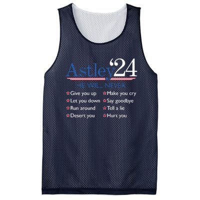 Astley 2024 Mesh Reversible Basketball Jersey Tank