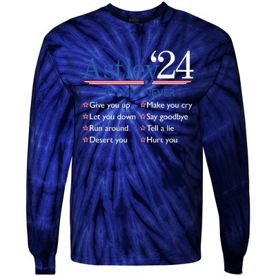 Astley 2024 Tie-Dye Long Sleeve Shirt