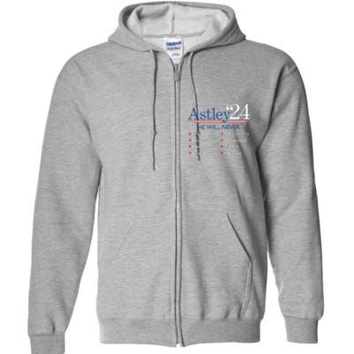 Astley 2024 Full Zip Hoodie