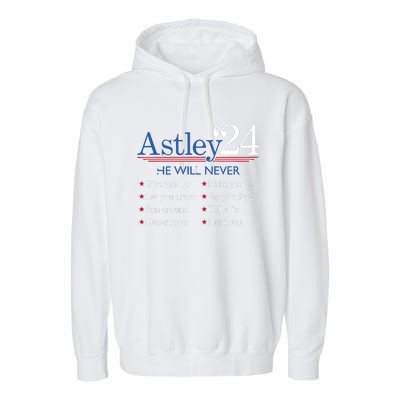 Astley 2024 Garment-Dyed Fleece Hoodie