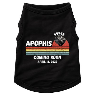Apophis 2029 Apophis April 13 2029 Asteroid 99942 Funny Space Humor Comet Meteor Doggie Tank