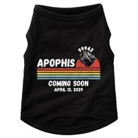 Apophis 2029 Apophis April 13 2029 Asteroid 99942 Funny Space Humor Comet Meteor Doggie Tank