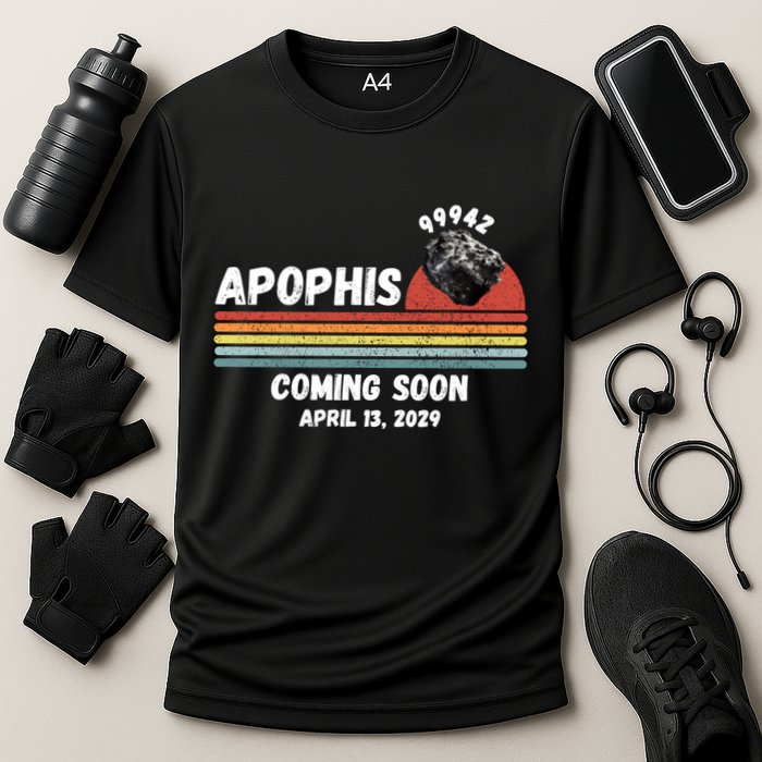Apophis 2029 Apophis April 13 2029 Asteroid 99942 Funny Space Humor Comet Meteor Performance Shirt