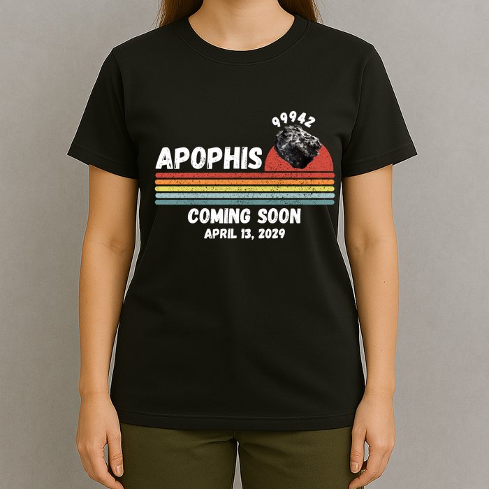 Apophis 2029 Apophis April 13 2029 Asteroid 99942 Funny Space Humor Comet Meteor T-Shirt