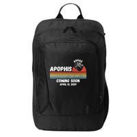 Apophis 2029 Apophis April 13 2029 Asteroid 99942 Funny Space Humor Comet Meteor City Backpack