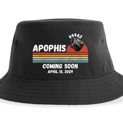 Apophis 2029 Apophis April 13 2029 Asteroid 99942 Funny Space Humor Comet Meteor Sustainable Bucket Hat