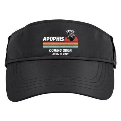 Apophis 2029 Apophis April 13 2029 Asteroid 99942 Funny Space Humor Comet Meteor Adult Drive Performance Visor