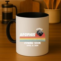 Apophis 2029 Apophis April 13 2029 Asteroid 99942 Funny Space Humor Comet Meteor Mug
