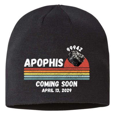 Apophis 2029 Apophis April 13 2029 Asteroid 99942 Funny Space Humor Comet Meteor Sustainable Beanie
