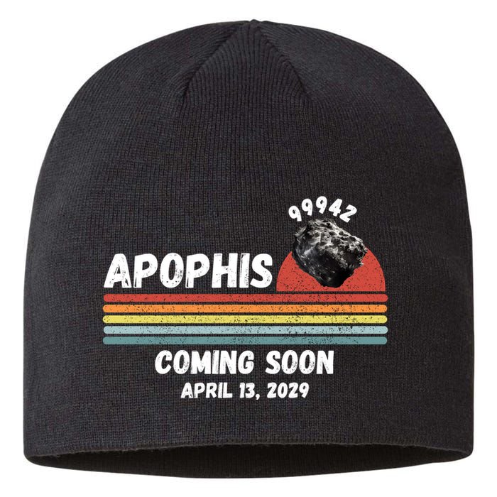 Apophis 2029 Apophis April 13 2029 Asteroid 99942 Funny Space Humor Comet Meteor Sustainable Beanie