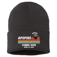 Apophis 2029 Apophis April 13 2029 Asteroid 99942 Funny Space Humor Comet Meteor Sustainable Knit Beanie