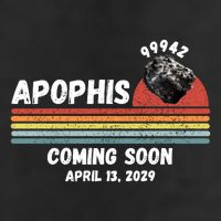 Apophis 2029 Apophis April 13 2029 Asteroid 99942 Funny Space Humor Comet Meteor 25L Jumbo Tote