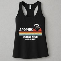 Apophis 2029 Apophis April 13 2029 Asteroid 99942 Funny Space Humor Comet Meteor Womens Tank Top