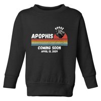 Apophis 2029 Apophis April 13 2029 Asteroid 99942 Funny Space Humor Comet Meteor Toddler Sweatshirt