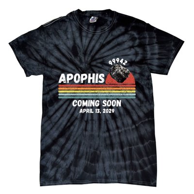 Apophis 2029 Apophis April 13 2029 Asteroid 99942 Funny Space Humor Comet Meteor Tie-Dye T-Shirt