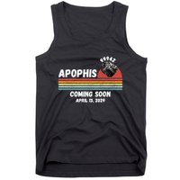 Apophis 2029 Apophis April 13 2029 Asteroid 99942 Funny Space Humor Comet Meteor Tank Top