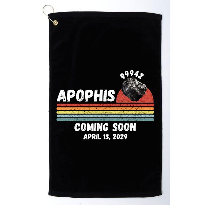 Apophis 2029 Apophis April 13 2029 Asteroid 99942 Funny Space Humor Comet Meteor Golf Towel
