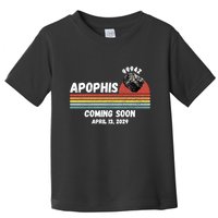 Apophis 2029 Apophis April 13 2029 Asteroid 99942 Funny Space Humor Comet Meteor Toddler T-Shirt