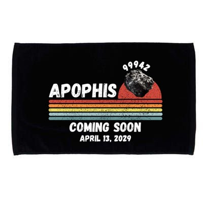Apophis 2029 Apophis April 13 2029 Asteroid 99942 Funny Space Humor Comet Meteor Microfiber Hand Towel