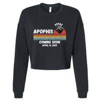Apophis 2029 Apophis April 13 2029 Asteroid 99942 Funny Space Humor Comet Meteor Cropped Pullover Crew