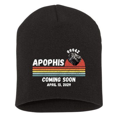 Apophis 2029 Apophis April 13 2029 Asteroid 99942 Funny Space Humor Comet Meteor Short Acrylic Beanie
