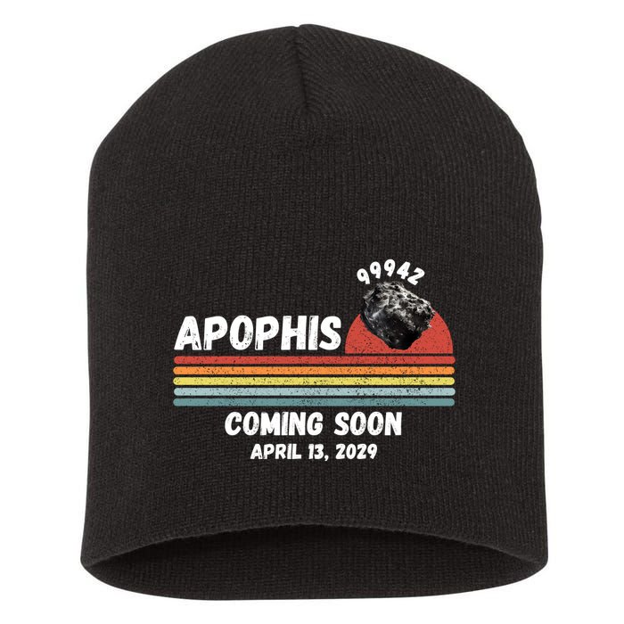 Apophis 2029 Apophis April 13 2029 Asteroid 99942 Funny Space Humor Comet Meteor Short Acrylic Beanie