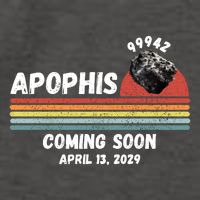 Apophis 2029 Apophis April 13 2029 Asteroid 99942 Funny Space Humor Comet Meteor Vector Backpack