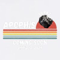 Apophis 2029 Apophis April 13 2029 Asteroid 99942 Funny Space Humor Comet Meteor Garment-Dyed Sweatshirt