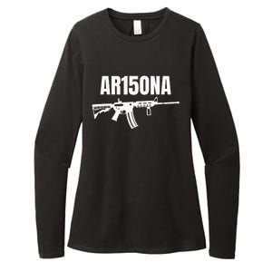 Ar15ona 2nd Amendment Ar 15 For Gun Owners Womens CVC Long Sleeve Shirt