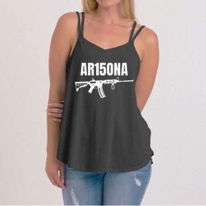 Ar15ona 2nd Amendment Ar 15 For Gun Owners Women's Strappy Tank