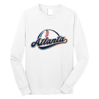 Atlanta 2023 Baseball Lovers Long Sleeve Shirt