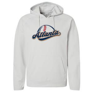 Atlanta 2024 Baseball Lovers Performance Fleece Hoodie