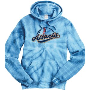 Atlanta 2024 Baseball Lovers Tie Dye Hoodie