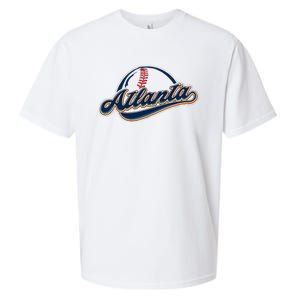 Atlanta 2024 Baseball Lovers Sueded Cloud Jersey T-Shirt