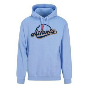 Atlanta 2024 Baseball Lovers Unisex Surf Hoodie