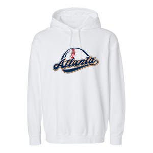 Atlanta 2024 Baseball Lovers Garment-Dyed Fleece Hoodie