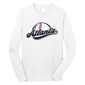 Atlanta 2024 Baseball Lovers Long Sleeve Shirt