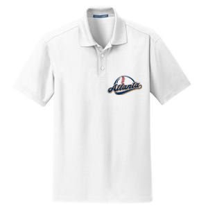 Atlanta 2024 Baseball Lovers Dry Zone Grid Polo