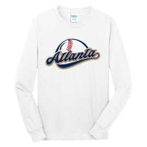 Atlanta 2024 Baseball Lovers Tall Long Sleeve T-Shirt