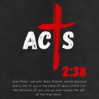 Acts 238 Baptized In Jesus Name Cross Pentecostal Apostolic Hat