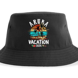 Aruba 2024 Family Friends Trip Group Vacation Matching Sustainable Bucket Hat