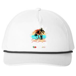 Aruba 2024 Family Friends Trip Group Vacation Matching Snapback Five-Panel Rope Hat