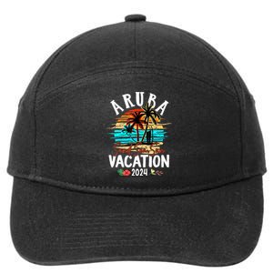 Aruba 2024 Family Friends Trip Group Vacation Matching 7-Panel Snapback Hat