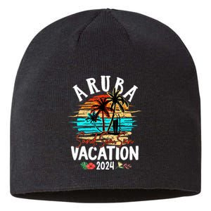 Aruba 2024 Family Friends Trip Group Vacation Matching Sustainable Beanie