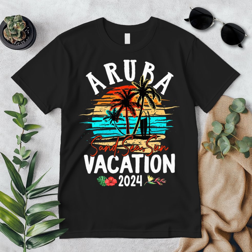 Aruba 2024 Family Friends Trip Group Vacation Matching Premium T-Shirt