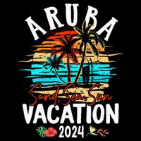 Aruba 2024 Family Friends Trip Group Vacation Matching Premium T-Shirt